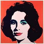 Andy Warhol, "Red Liz", 1964