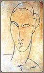 Amedeo Modigliani, Head on Caryatid, 1911