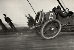 Jacques-Henri Lartigue, Car Trip, Papa at 80 kilometers an hour, 1913