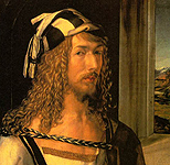 Автопортрет, 1498. Альбрехт Дюрер.